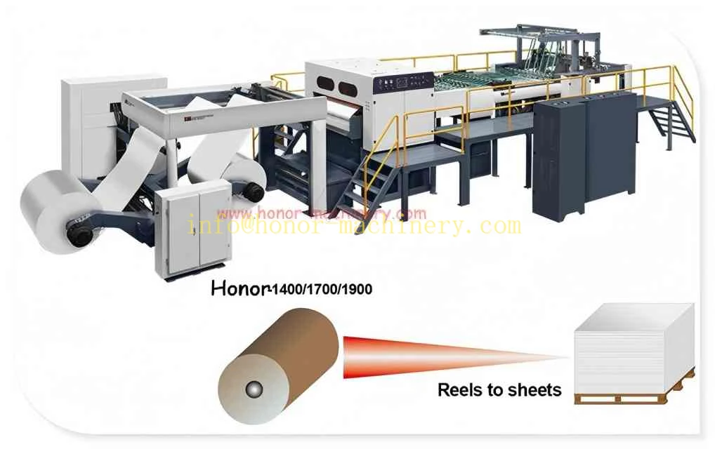 HONOR High-speed AC Servo Rotary Knife Paper Cutting Unit HONOR High-speed AC Servo Rotary Knife Paper Cutting Unit